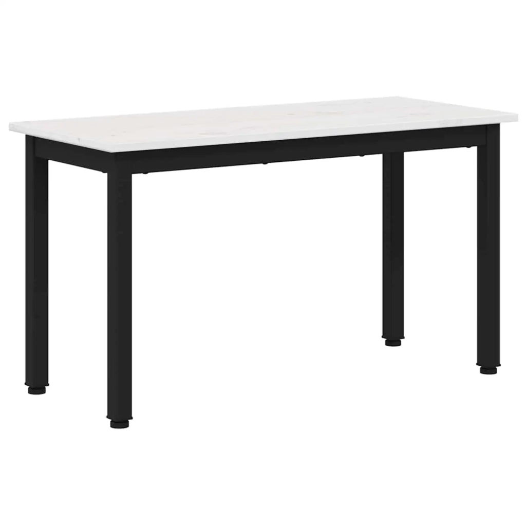 panchina Bianco 80 x 35 x 45 cm Pino massello 892772