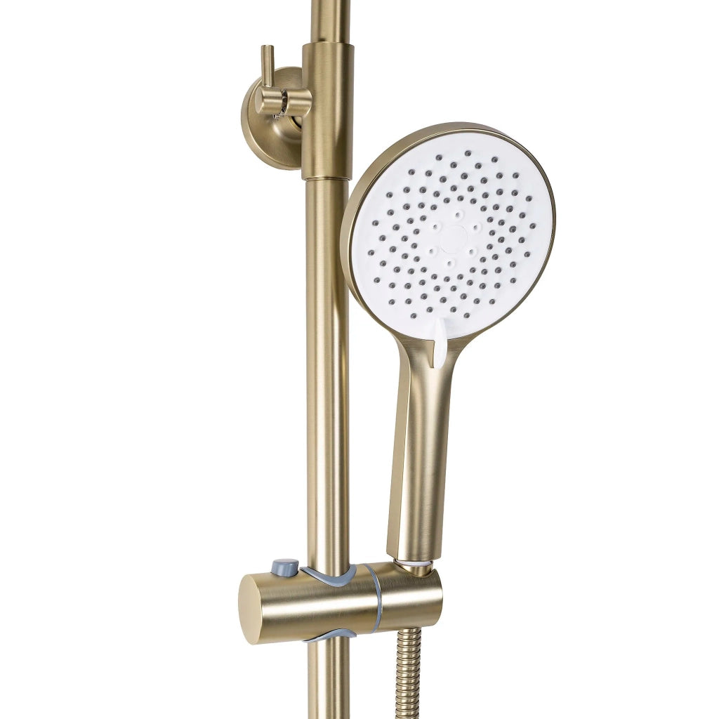 Set Doccia Rea Drop Brush Gold