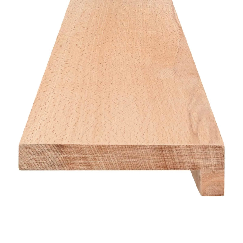 Tappeti per scale 2 pz 100 x 25 x 2 cm Naturale 3446115