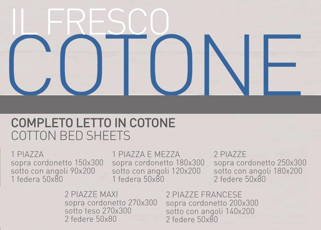Completo Lenzuola Made In Italy In Puro Cotone Tinta Unita Varie Colorazioni - Singolo - Rosa