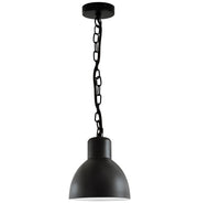 Lampada sospesa esterna ARNE E27 IP44 nero 10W Polux