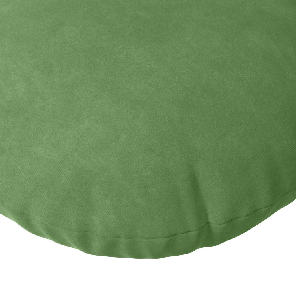 Cuscini per Seduta 2 pcs Verde chiaro Ø50 x 19 cm Velluto 42014177
