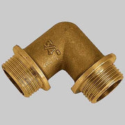 GOMITO MASCHIO/MASCHIO OTTONE GIALLO  3/4 x 3/4     MADE IN ITALY