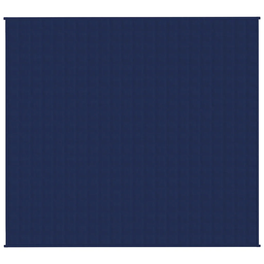 Coperta Ponderata Blu 200x220 cm 13 kg Tessuto 3154805