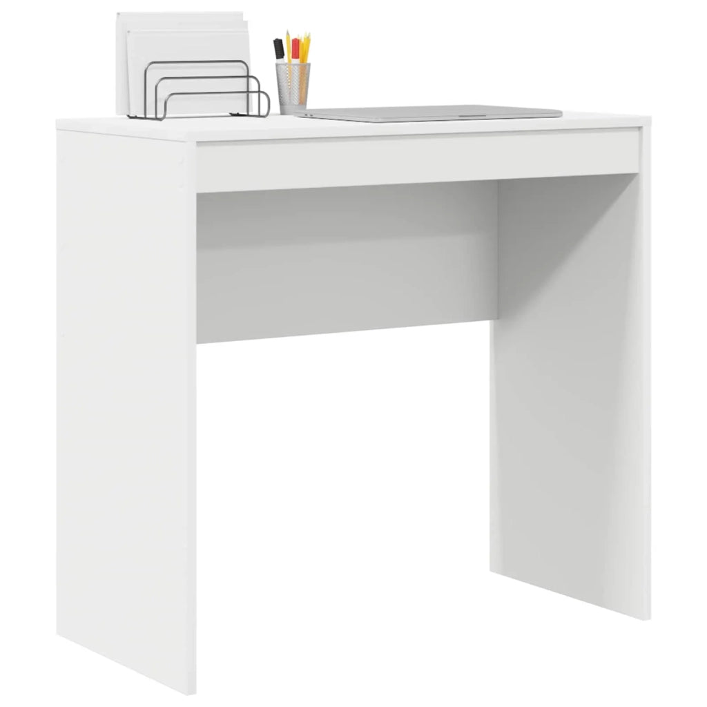 Scrivania | Tavolo da Ufficio Bianco 80 x 40 x 76 cm