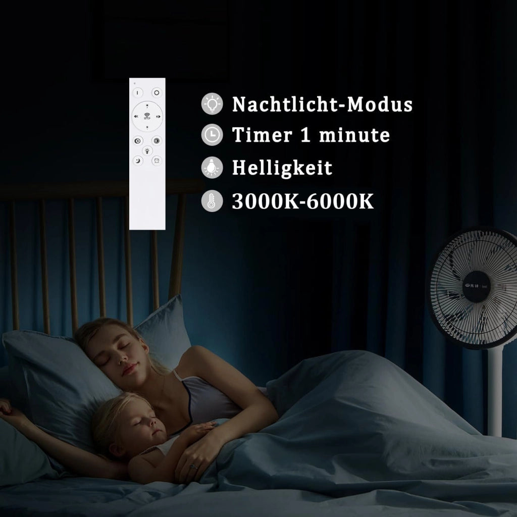 ZMH Lampada da soffitto a LED con telecomando e cambio colore