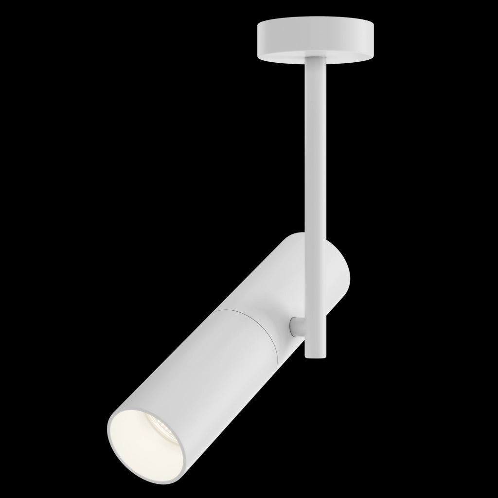 Plafoniera Maytoni Elti bianca alluminio 1 luce GU10