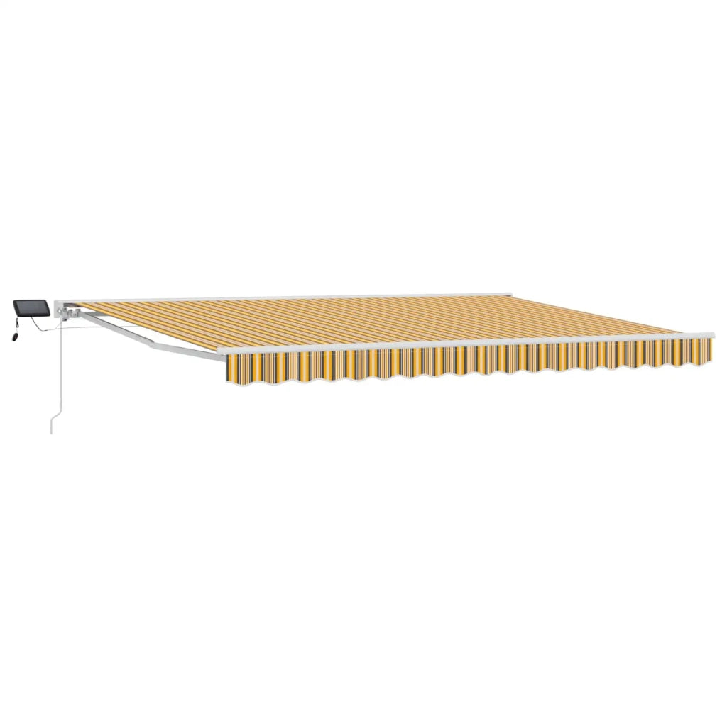 Cornice per Tenda Manuale con LED 5 × 3,5 m 3420716