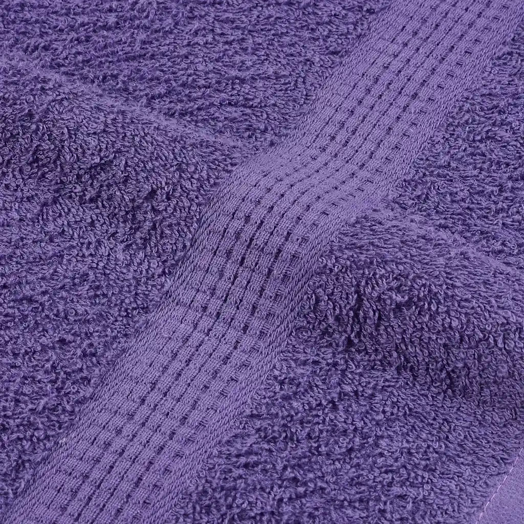 Asciugamani per sauna FROGN 10 pezzi Viola 80x200 cm 360 g/m2
