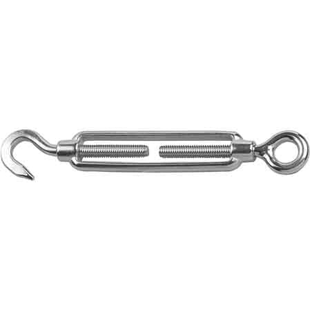 TENDITORE AD OCCHIO E GANCIO 5 mm