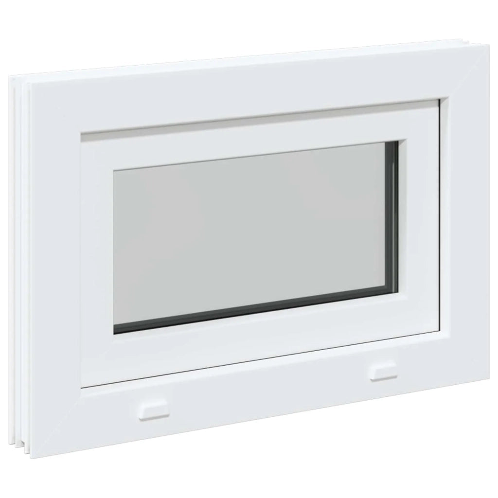 Finestra per Soffitta RISOR 60 x 40 cm PVC e Vetro Bianco CFW5050093