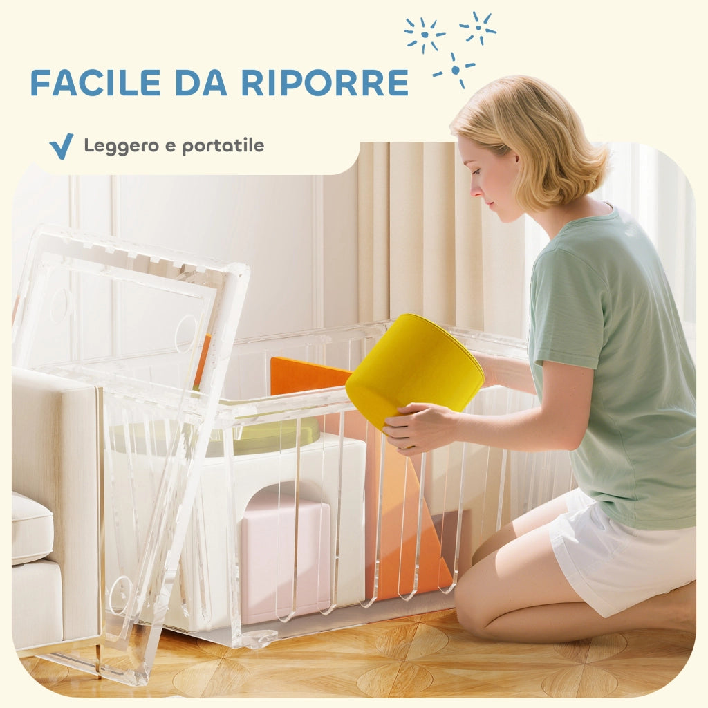 Set Costruzioni Morbide per Bambini ¨C Minimal ¨C Velluto, Schiuma PU, Arancione