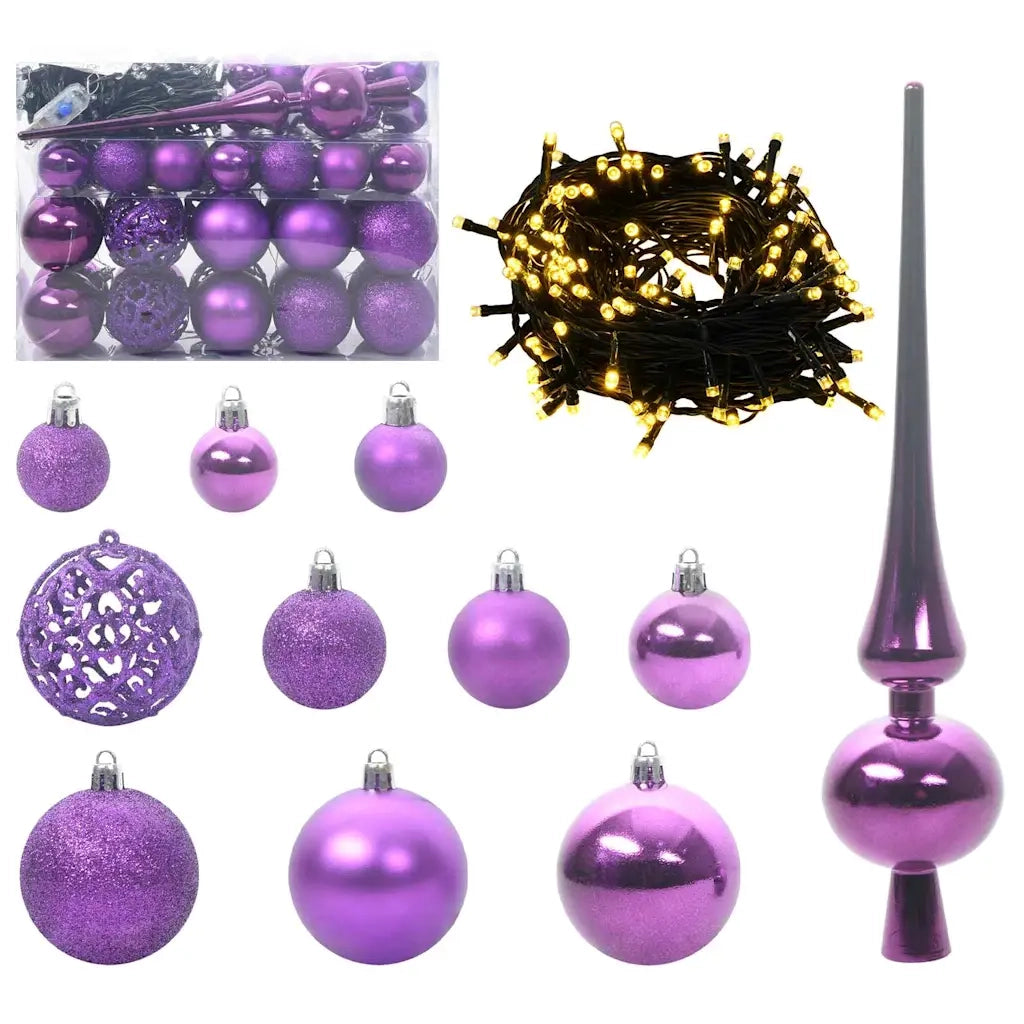 Albero di Natale artificiale con luci integrate Verde 120 cm 3396742