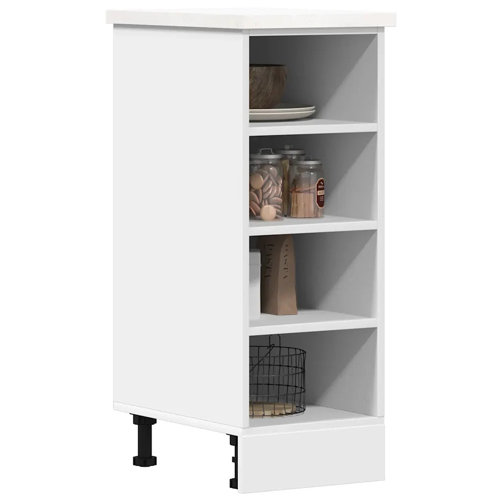 Armadio Inferiore “Riga” Bianco 30x44,5x81,5 cm 854193