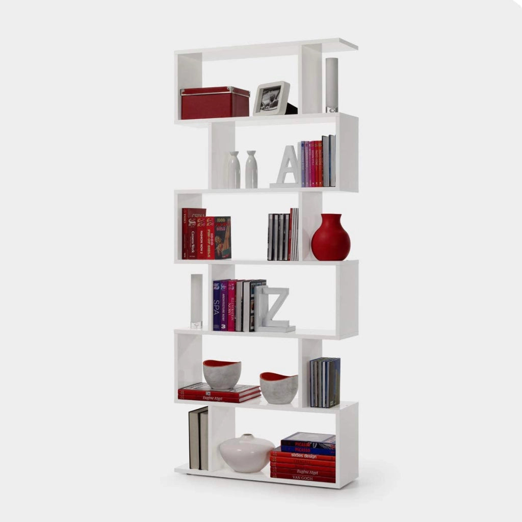 Libreria Alta Athena 192Hx80X25 Bianco