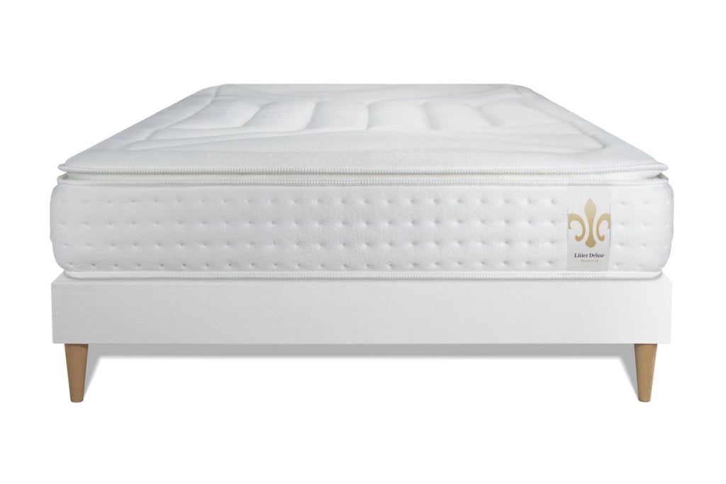 Set materasso e base 140x200 cm - Vingt-Quatre PLUS