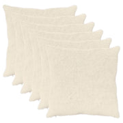 Federa 6 pz HEERLEN Bianco 80 x 80 cm 913782