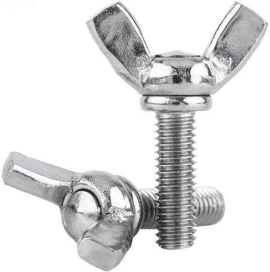 Vite a Velo M5 - 5 Pezzi - Acciaio Inox 304 - Vite a Velo Completa - Vite a Velo a Diamante - Ideale per Professionisti - Lunga Durata - Vite a Velo a Velo