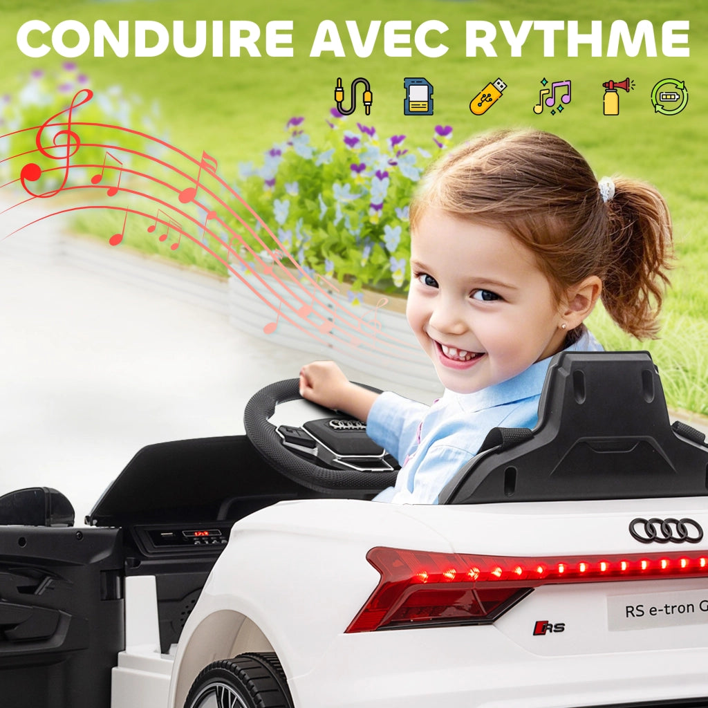 Auto elettrica per bambini ¨C Minimal ¨C Bianco