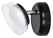 Applique Rabalux Javi nero/bianco LED 2W dimmer ricaricabile