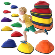 Set 11 Pietre da Giardino ¨C Xylo ¨C Antiscivolo Impilabili Multicolore