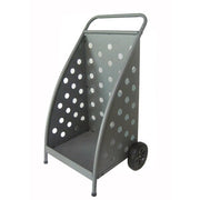 CARRELLO PORTALEGNA CON RUOTE GRIGIO