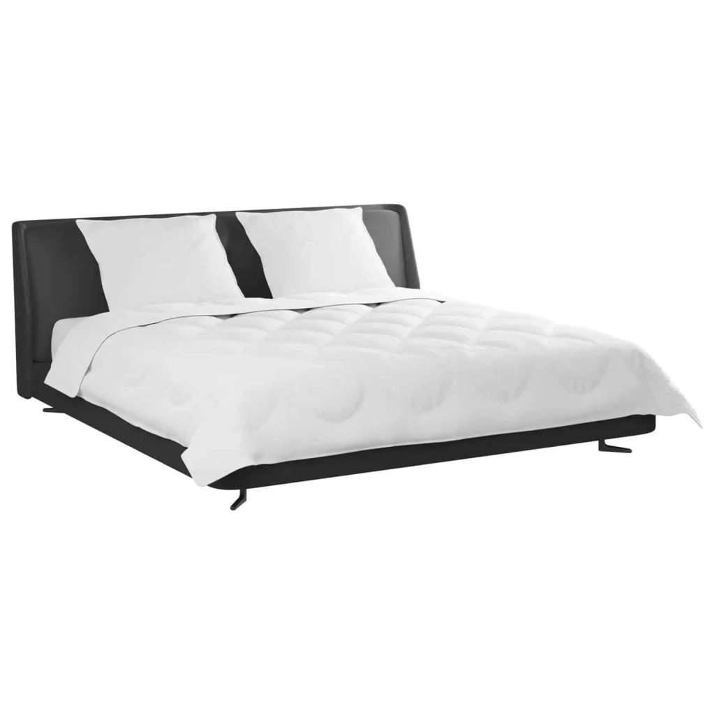 Piumone | Duvet per tutte le stagioni 3 pz Bianco Microfibra