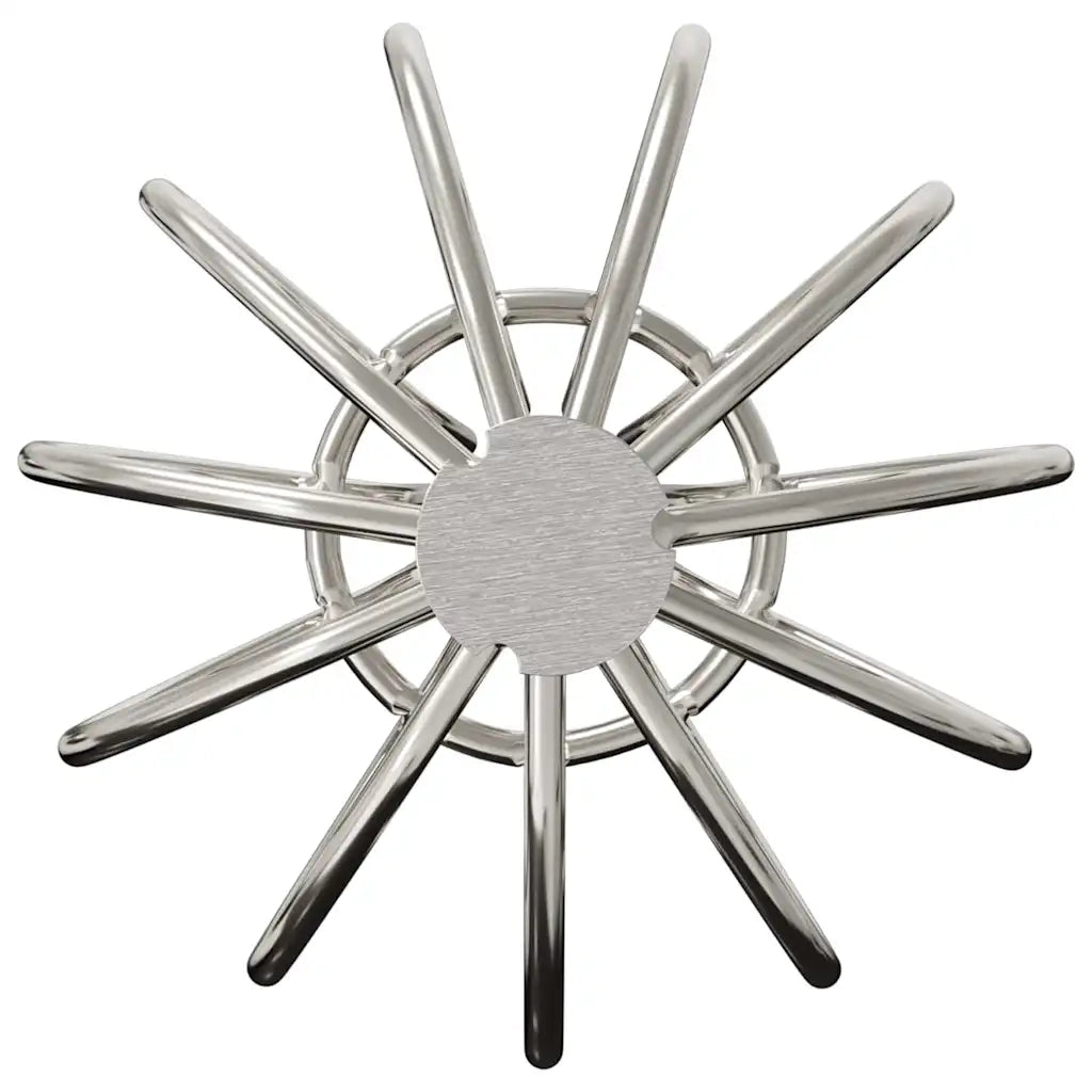 Protezione Foglie per Grondaia 8 pcs Argento 50 mm