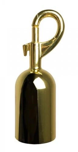 Moschettone Gold Silver Nero ricambio cordone intrecciato - Silver