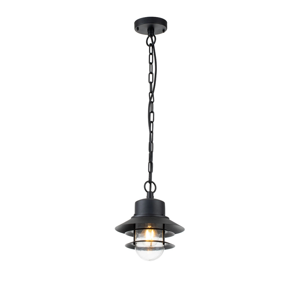 Lampada a sospensione esterna industriale E27 60W Copenhagen