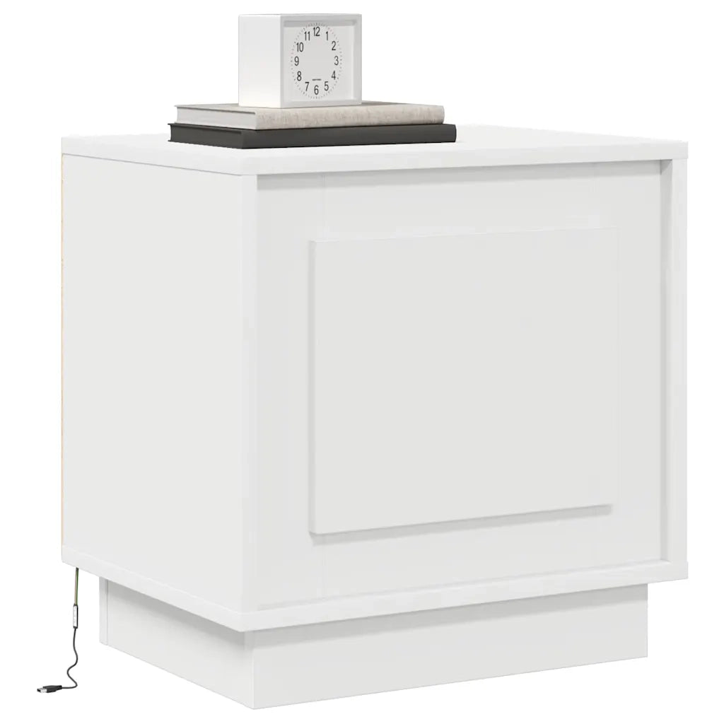 Armadio da Notte Bianco 44 x 34,5 x 45 cm Legno ingegnerizzato 869562