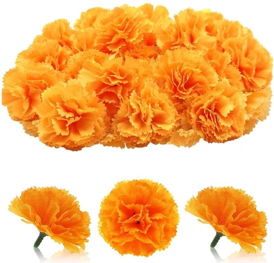 Fiori artificiali 30 pezzi - fiori artificiali in seta - facili da pulire - decorazione da festa - decorazione per matrimoni - altezza regolabile - fiori finti