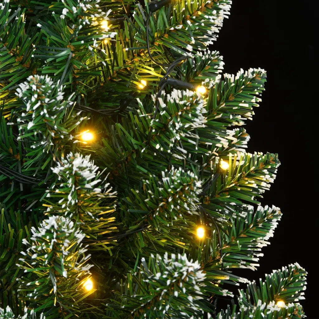 Albero di Natale Artificiale Sottile con 150 LED 120 cm 3315758