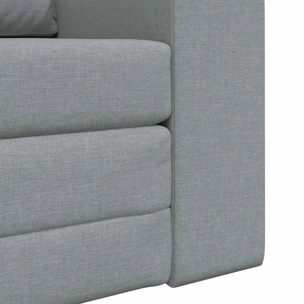 Divano letto-Sofa Letto-Daybed Grigio chiaro 98 x 71 x 83 cm Tessuto