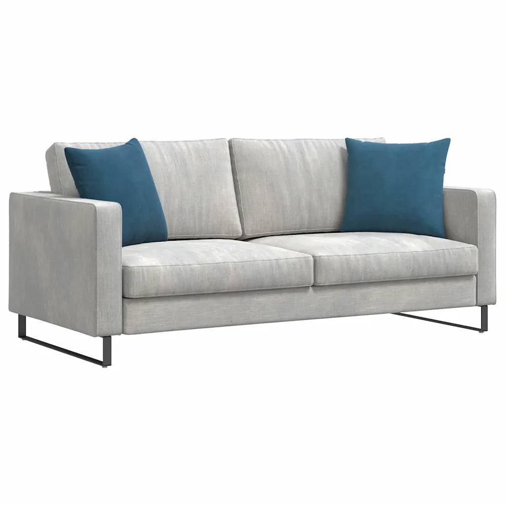 Cuscini da Divano 2 pcs Blu 45 x 45 cm Tessuto in Cords 42013927
