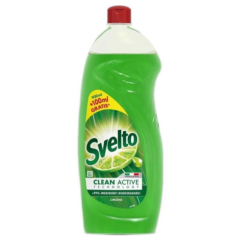 SVELTO DETERSIVO PIATTI AL LIMONE ML 930 ML