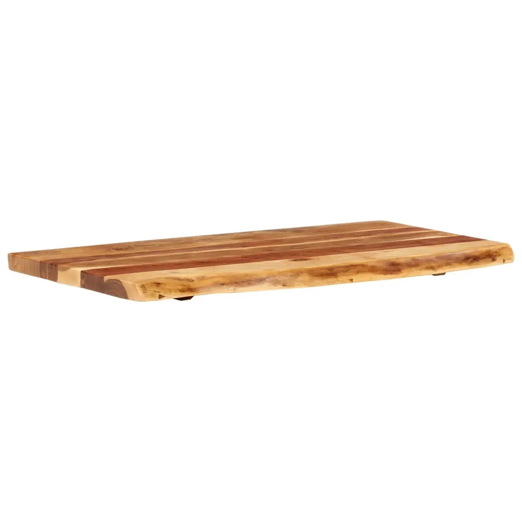 Piano per Vanit¨¤ Bagno in Massello di Acacia 100x52x3,8 cm CFW8069536