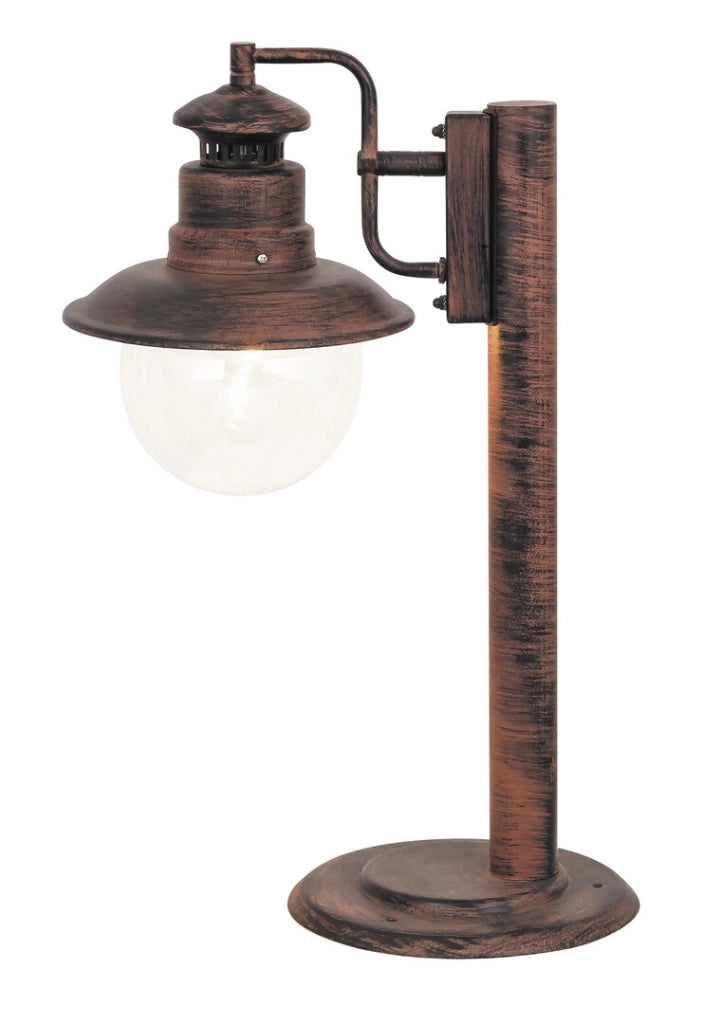Lampione da giardino vintage Odessa bronzo E27 Rabalux