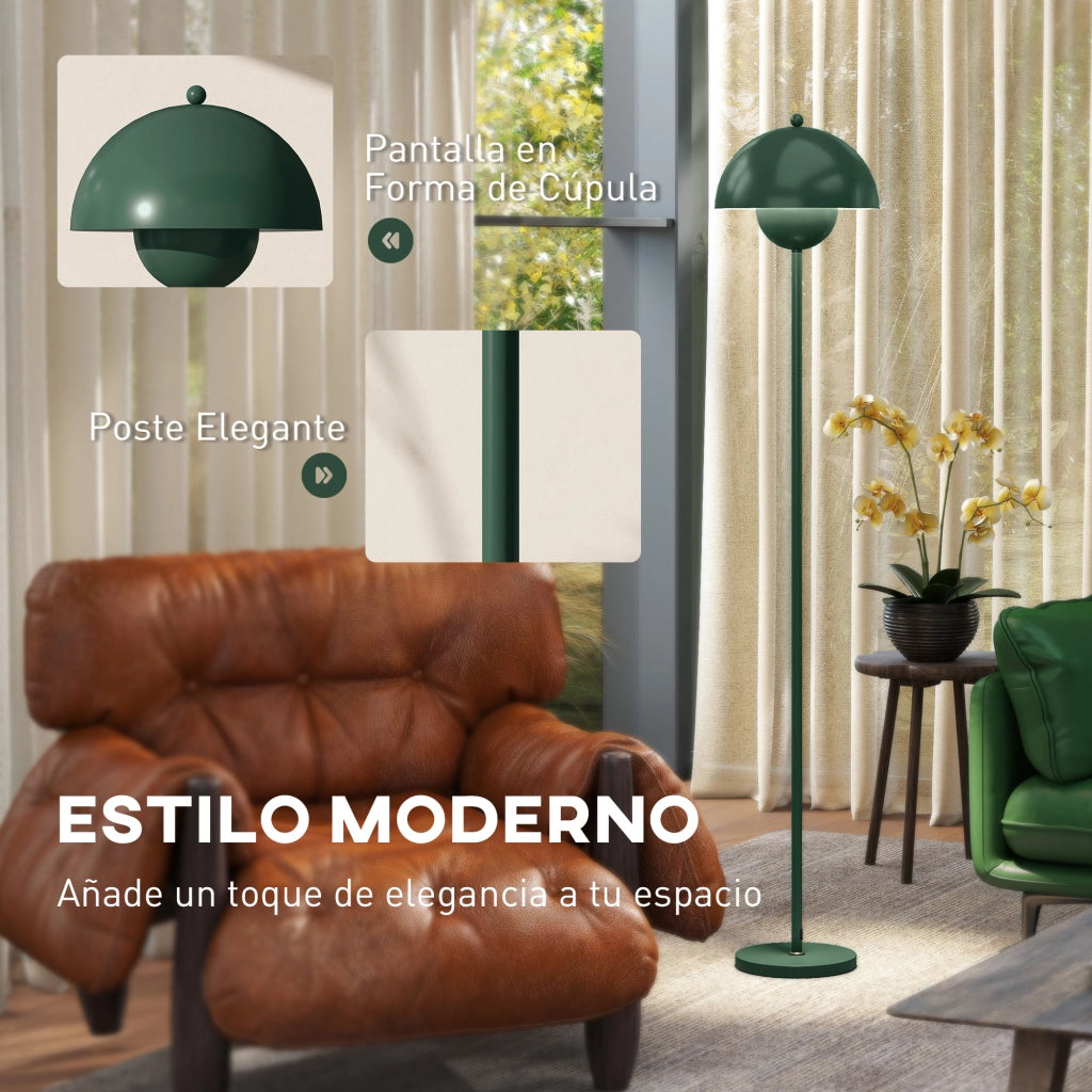 Lampada da Terra Moderna ¨C Xylo ¨C Verde ?30x155 cm E27