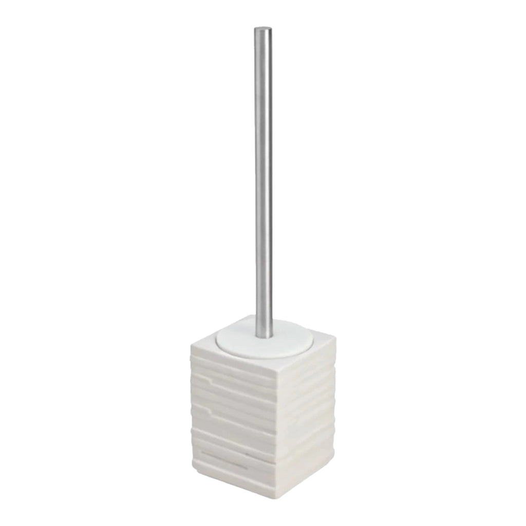 Scopino wc completo bianco, linea Brik
