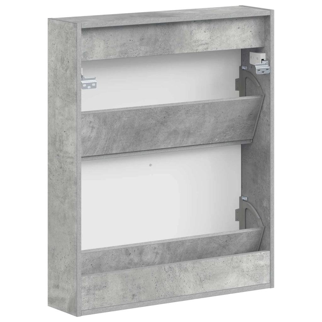 Mobiletto per Scarpe da Muro HAARLEM 71 x 17 x 86 cm 896858