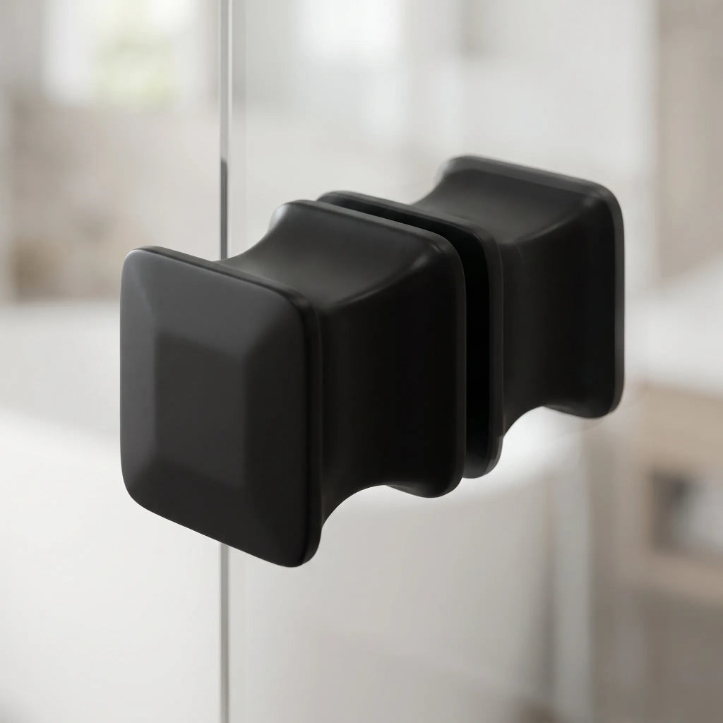 Maniglia Per Porta Doccia Rea 04 Black