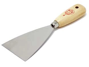 SPATOLE CON MANICO ART.501/I INOX- - mm.120 - 12 pezzi PAVAN