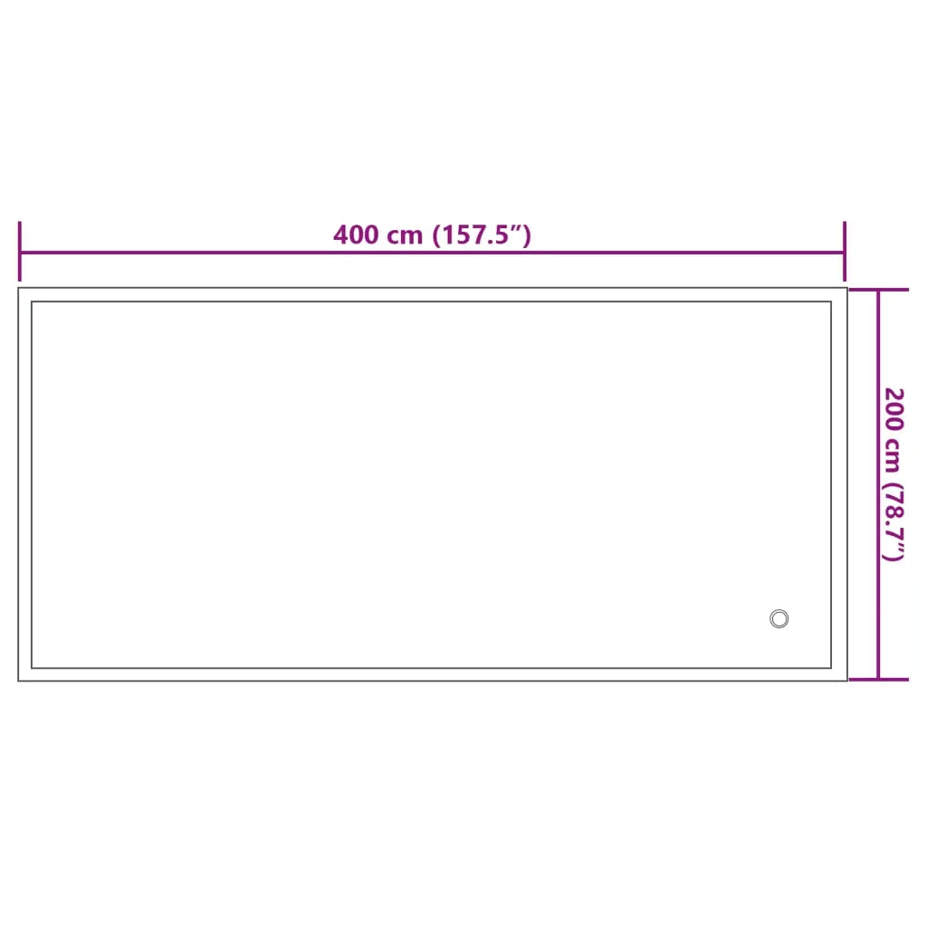 Cuscino invernale per piscina Blu 380 x 180 x 140 cm PVC