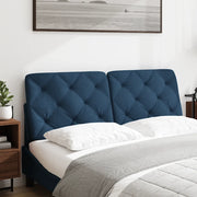 Cuscino Testiera Blu 140 cm in Tessuto 4019225