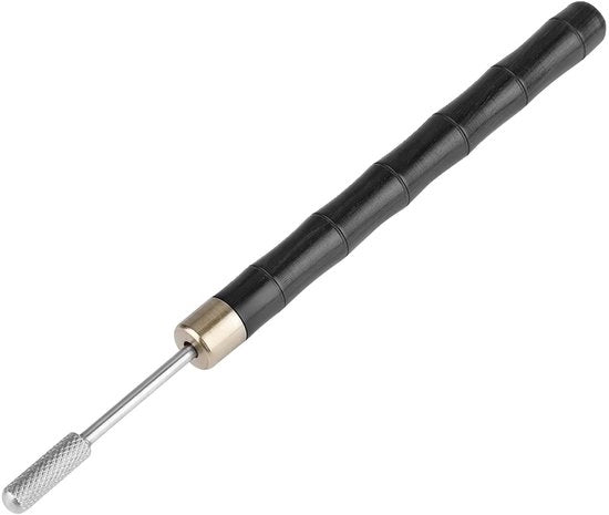 Pistola per tingere - Manico in Sandalo - Maniglia in Acciaio Inossidabile - Penna per Olio - Kit DIY per Artigianato - Fonte di Vernice - Progettazione Ergonomica - Penna per Rabbocco di Colori