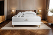 Pacchetto letto completo - Materasso 180x200cm + Box spring con doghe (kit) + 2 cuscini + Piumino - Windsor