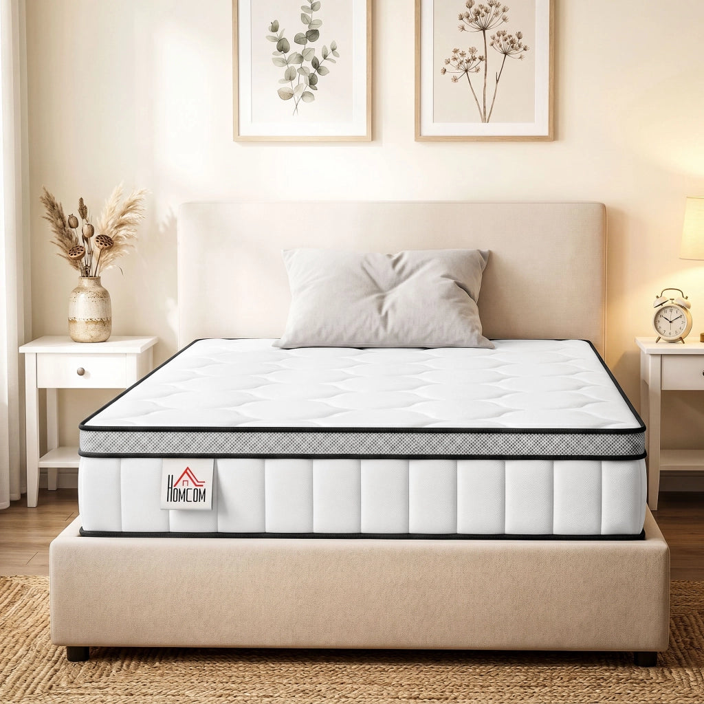 Materasso a Molle 7 Zone con Memory Foam ¨C Minimal ¨C 90x190x20 cm