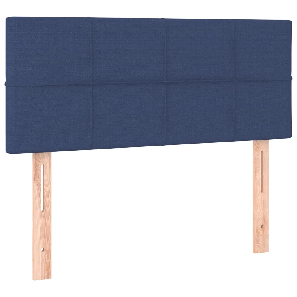 Giroletto a Molle con Materasso Blu 80x200 cm inTessuto