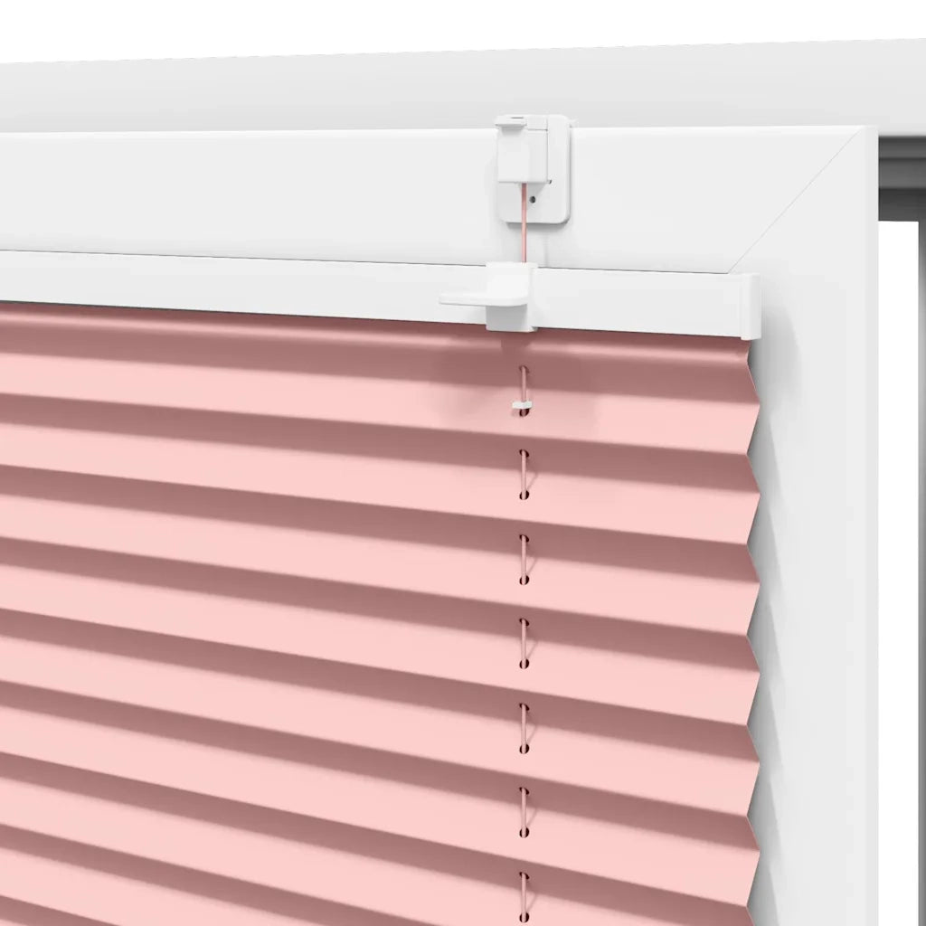 Tenda Plissettata Rosa 65x150 cm Larghezza Tessuto 64,4 cm 4015442